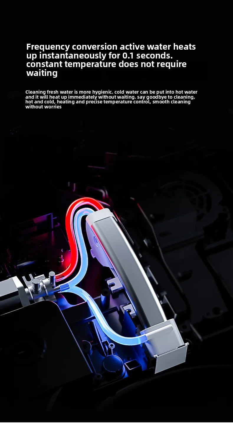 Smart Toilet Seat Cover with Aroma Automatic Flip Voice Control Remote Bidet Wash Dryer