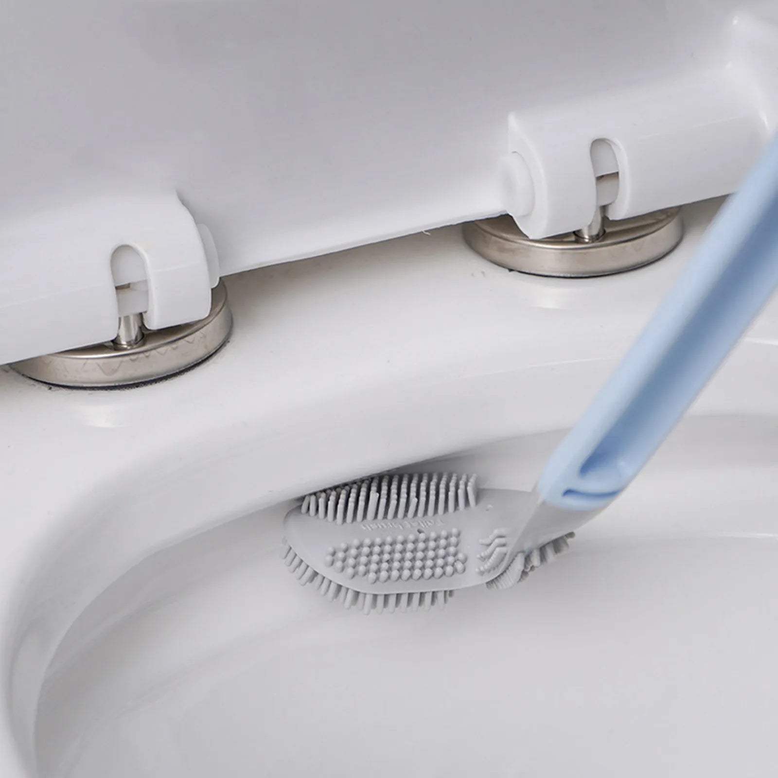 Silicone Toilet Brush Head Golf Brush Head Toilet Brush No Dead Corners Toilet Brush For Home Bathroom Supplies Multiple Colors