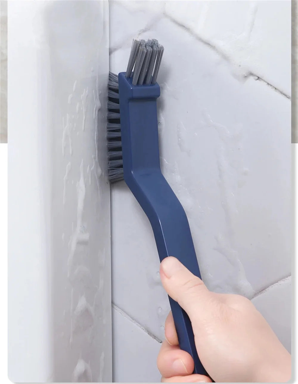 Multipurpose Bathroom Tile Floor Gap Cleaning Brush Window Groove Hand Cleaning Brush Household Wall Corner Kitchen Tool