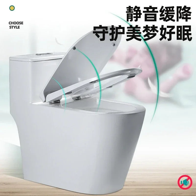 Flush Toilet Seat Cover Thickened For Household Use Circular  O-Type  Board