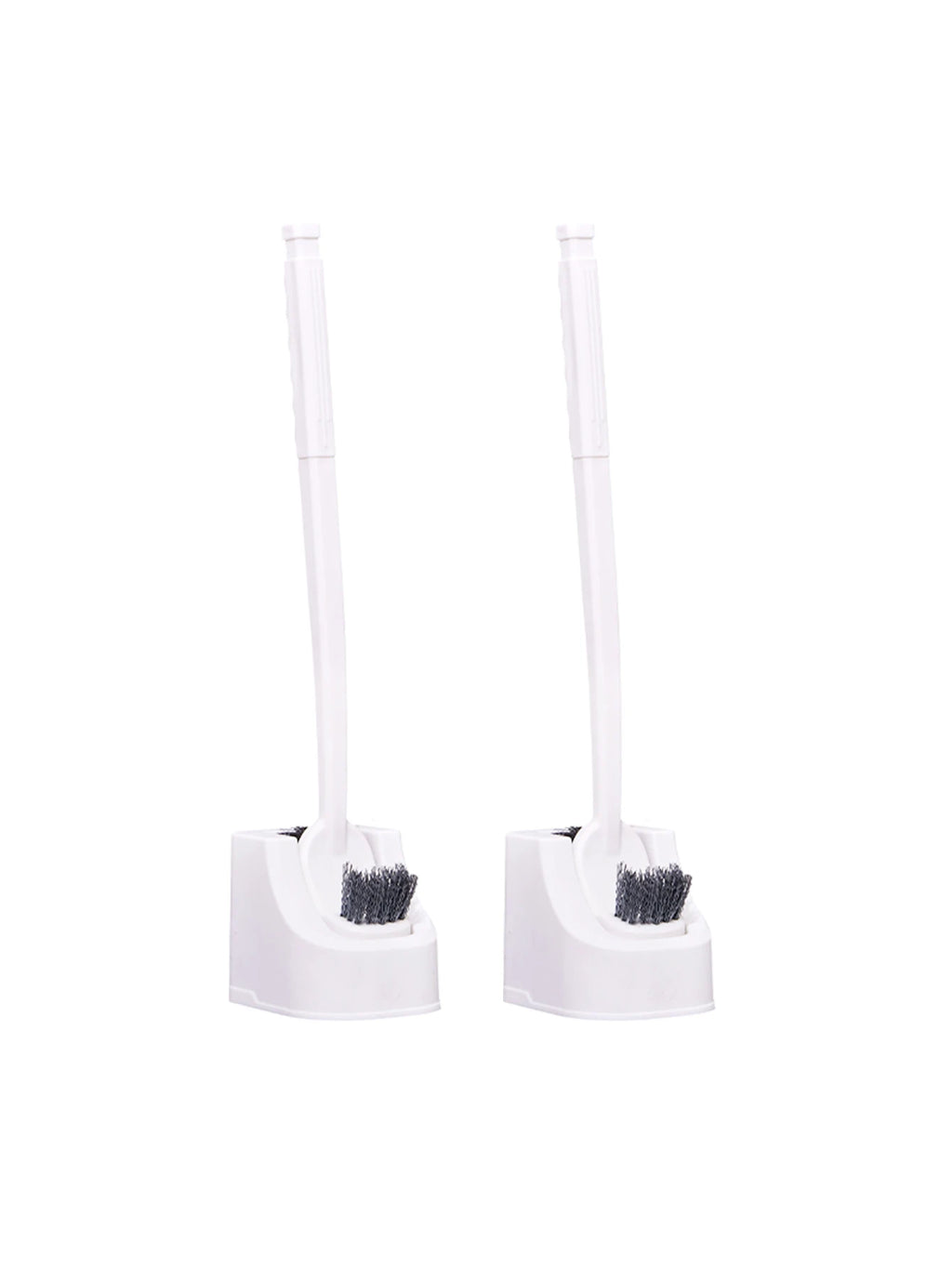 1/2pcs Household Toilet Brush With No Dead Corners No Punching In The Bathroom Wall Mounted Cleaning Brush Set With Base Durable