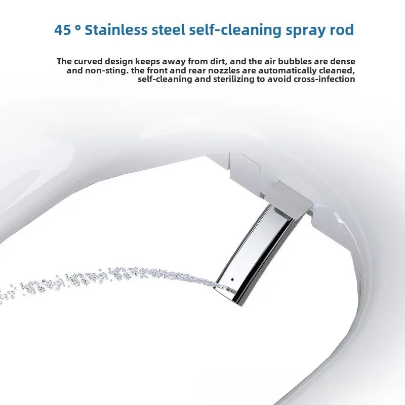 Automatic Intelligent Toilet Seat Cover with Cleaning and Drying Functions 110/220V Fully Automatic Smart Toilet Seat Cover