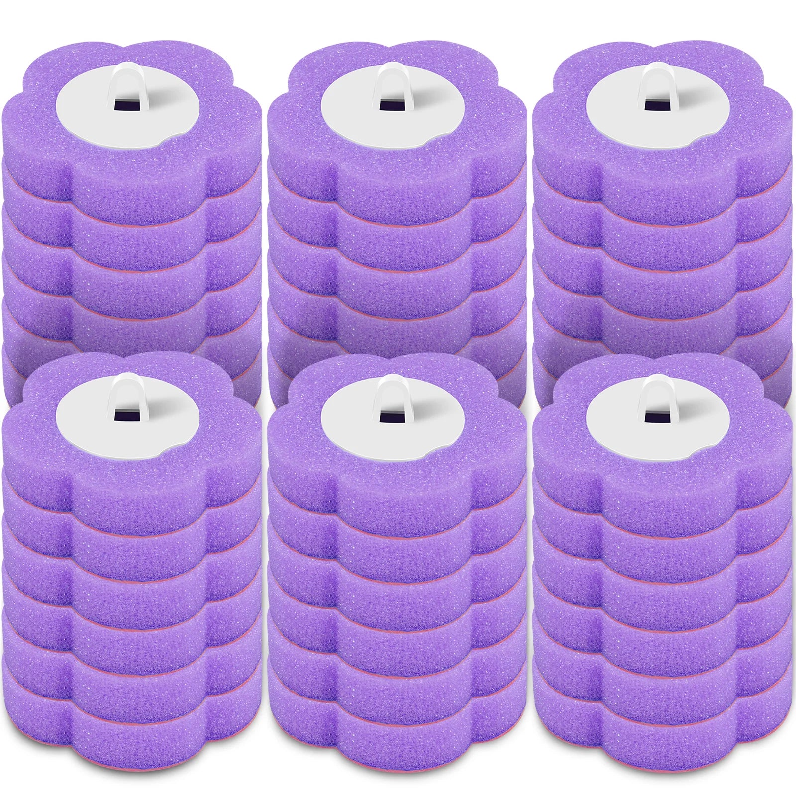 Disposable Toilet Brush Kit Wall-Mounted Bathroom Long Handle Cleaning Tool with Toilet Brush Refill  Accessories Cleaning